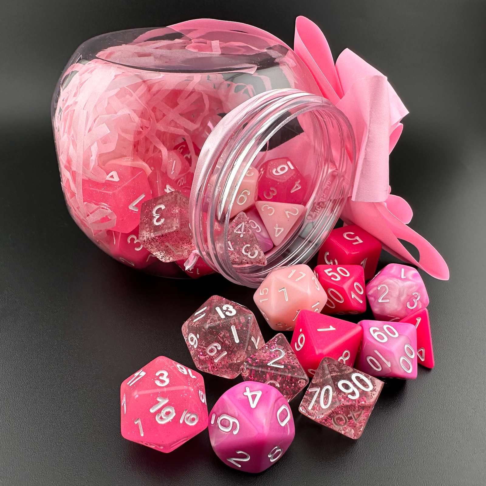 Heartseeker's Hoard - 35pc Resin DnD Dice Set