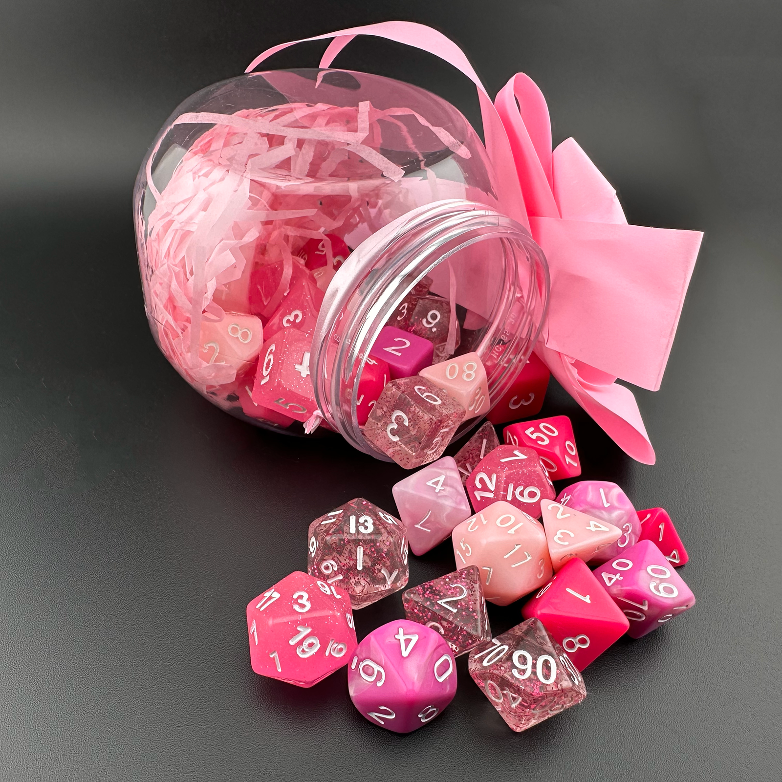 Heartseeker's Hoard - 35pc Resin DnD Dice Set