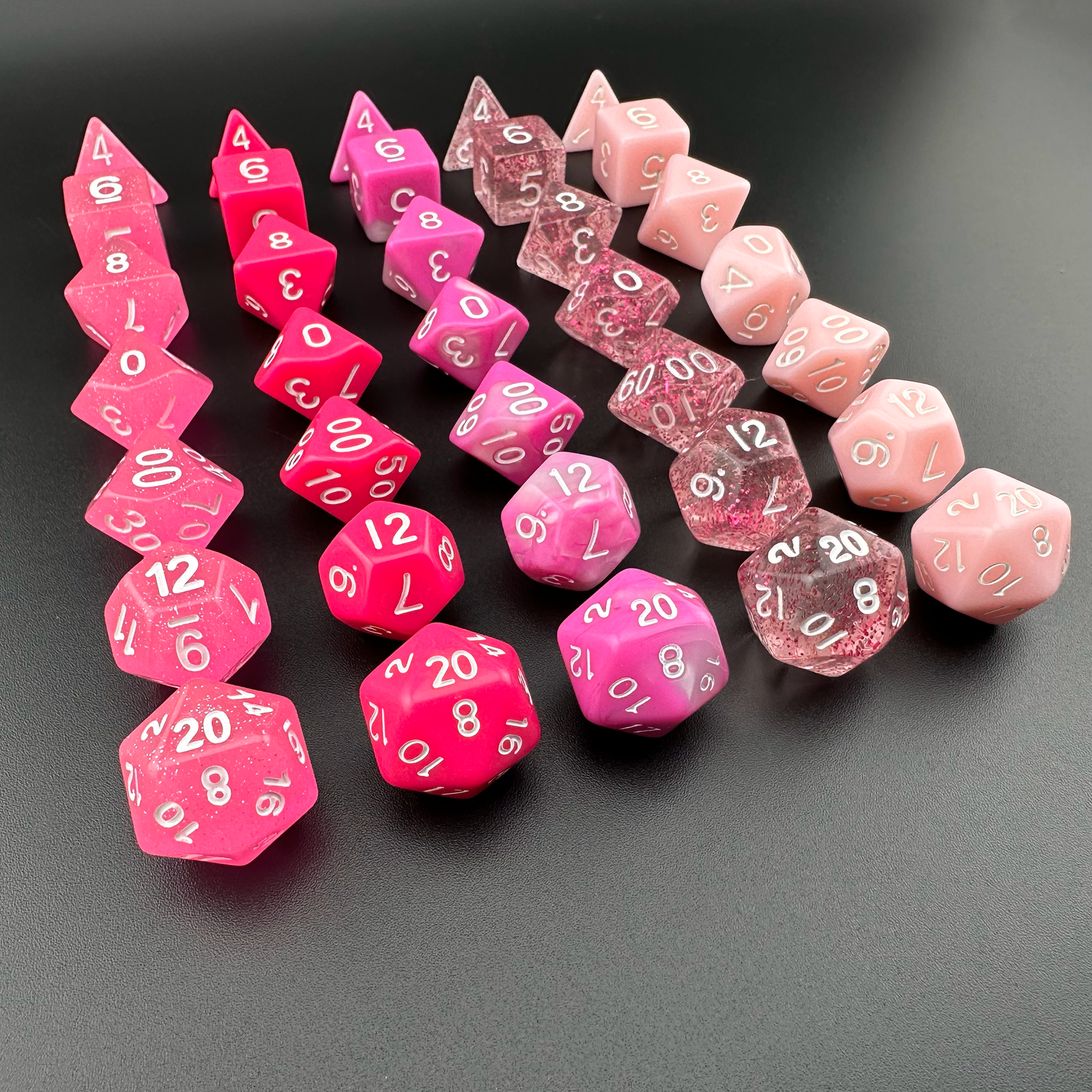 Heartseeker's Hoard - 35pc Resin DnD Dice Set