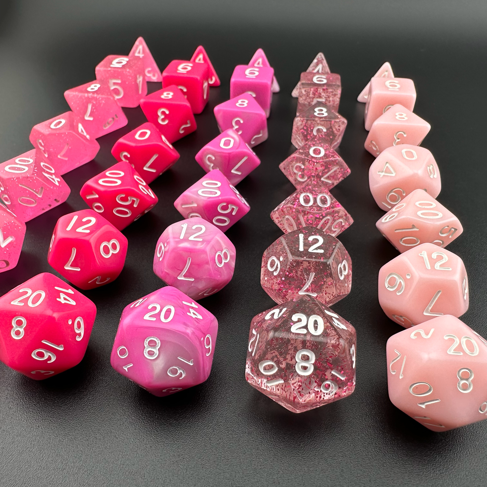 Heartseeker's Hoard - 35pc Resin DnD Dice Set