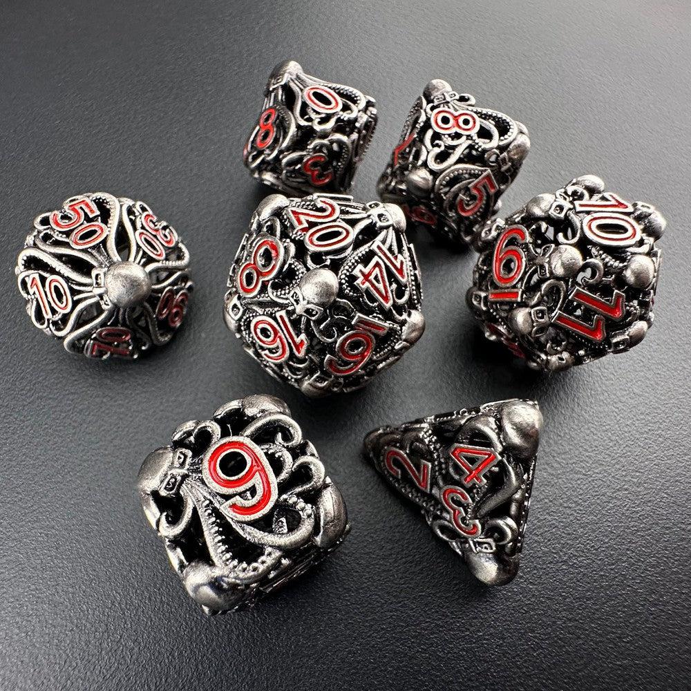 Abyssal Relic - Metal 7pc DnD Dice Set-MinMax Misfits