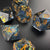 Astral Glimmer - Sharp Edge Resin 7pc DnD Dice Set-MinMax Misfits