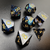 Breathless Enclave - Sharp Edge Resin 7pc DnD Dice Set-MinMax Misfits