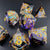 Chaotic Current - Sharp Edge Resin 7pc DnD Dice Set-MinMax Misfits