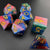 Galactic Turmoil - Sharp Edge Resin 7pc DnD Dice Set-MinMax Misfits