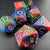 Galactic Turmoil - Sharp Edge Resin 7pc DnD Dice Set-MinMax Misfits