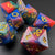 Galactic Turmoil - Sharp Edge Resin 7pc DnD Dice Set-MinMax Misfits