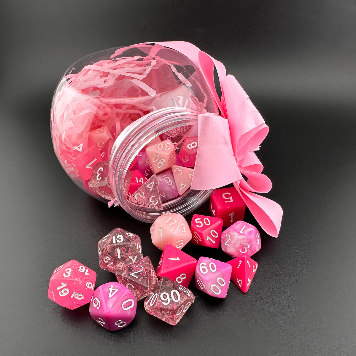 Heartseeker's Hoard - 35pc Resin DnD Dice Set