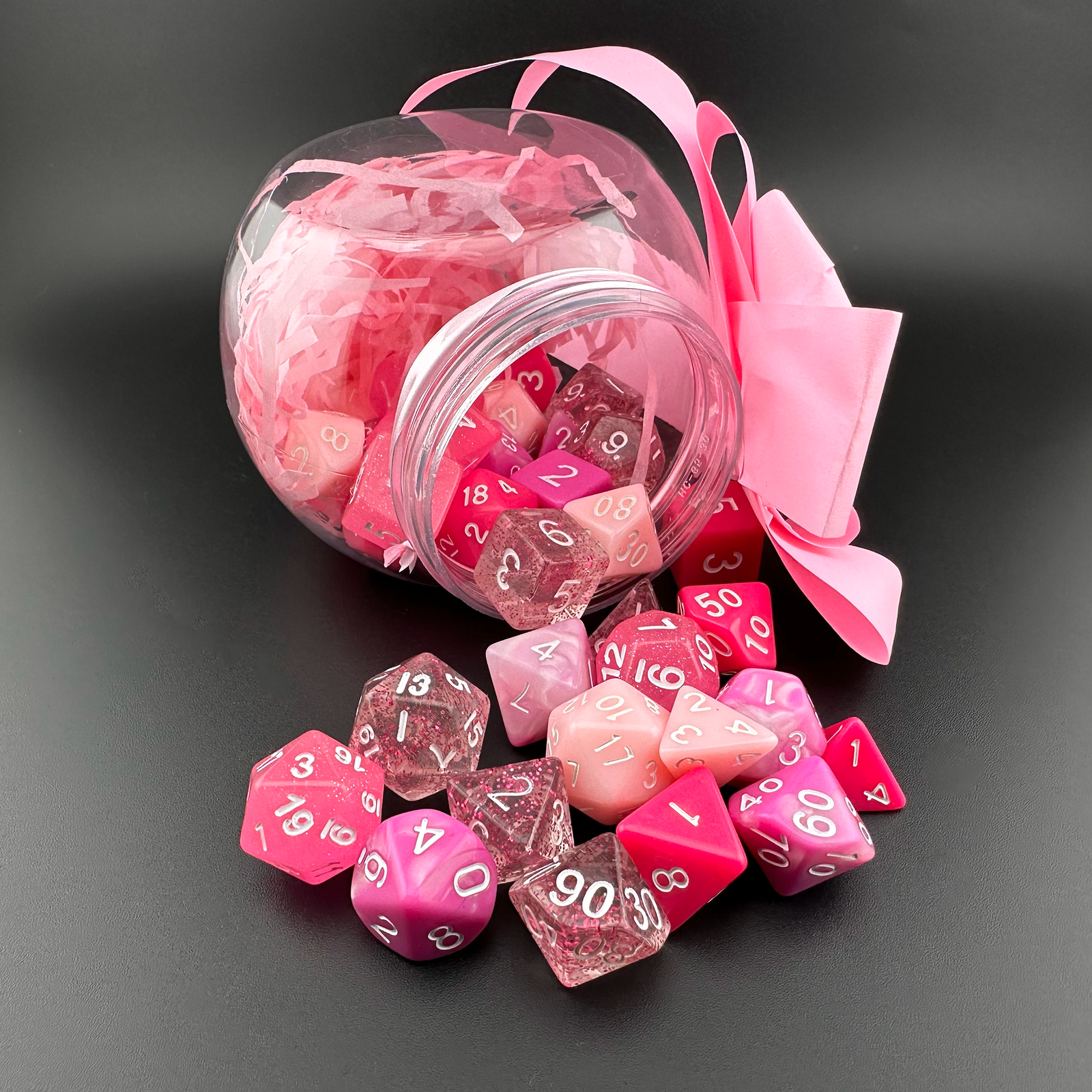 Heartseeker's Hoard - 35pc Resin DnD Dice Set