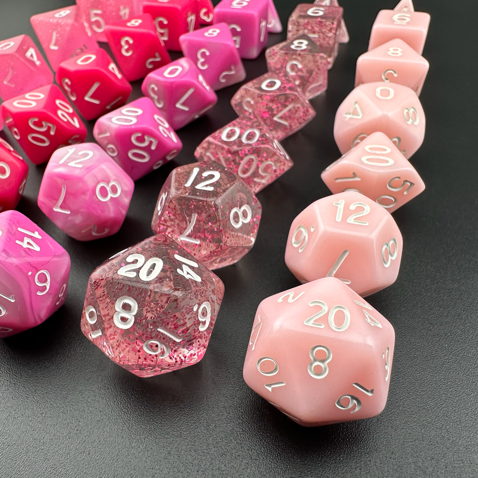 Heartseeker's Hoard - 35pc Resin DnD Dice Set