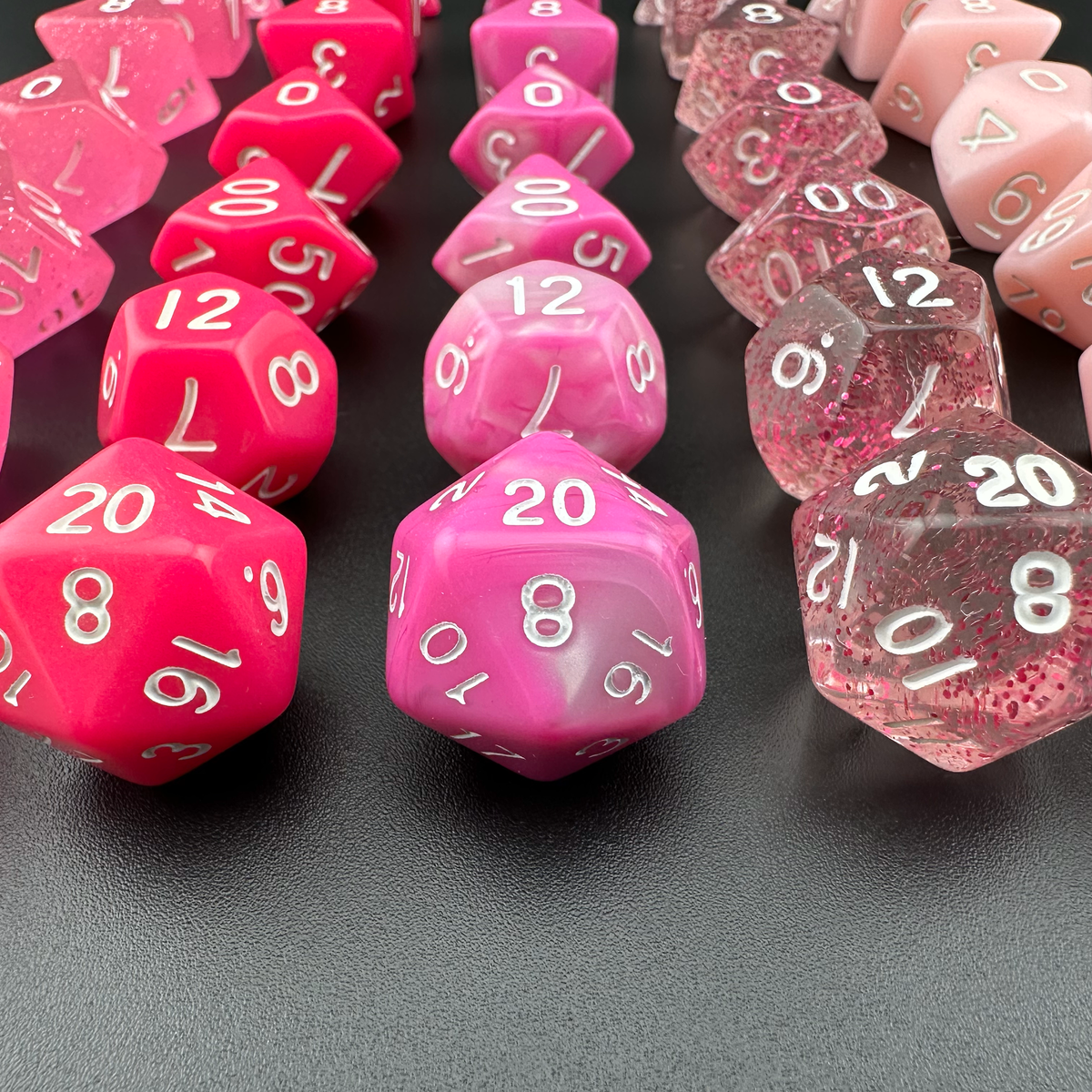 Heartseeker's Hoard - 35pc Resin DnD Dice Set