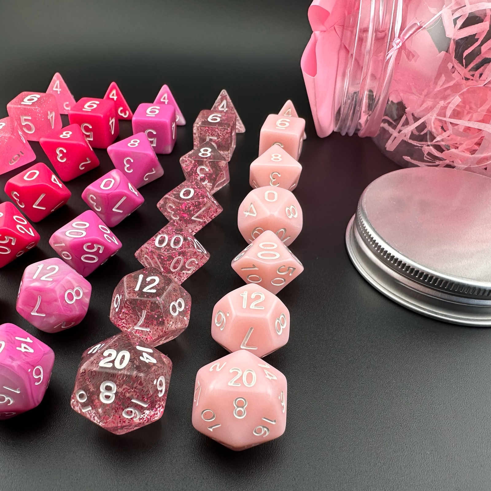 Heartseeker's Hoard - 35pc Resin DnD Dice Set