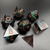 Obsidian Grove - Sharp Edge Resin 7pc DnD Dice Set-MinMax Misfits