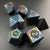 Obsidian's Dreamscape - Metal 7pc DnD Dice Set-MinMax Misfits