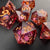 Scarlet Sentinel - Liquid Core 7pc DnD Dice Set-MinMax Misfits