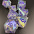 Starlight Enchanter - Iridescent Sharp Edge Resin 7pc DnD Dice Set-MinMax Misfits