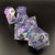 Starlight Enchanter - Iridescent Sharp Edge Resin 7pc DnD Dice Set-MinMax Misfits