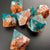 Tempest's Gift - Sharp Edge Resin 7pc DnD Dice Set-MinMax Misfits